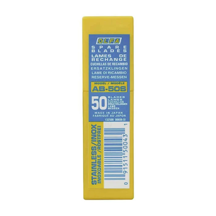 Olfa - AB-50S -  Replacement Blades - 9mm - Stainless Steel - Bilde 1