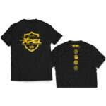 XPEL Men's Black W/Yellow Trim T-Shirt