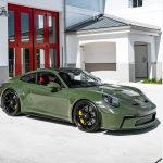 Gloss Moss Green 152 cm