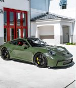 Gloss Moss Green 152 cm