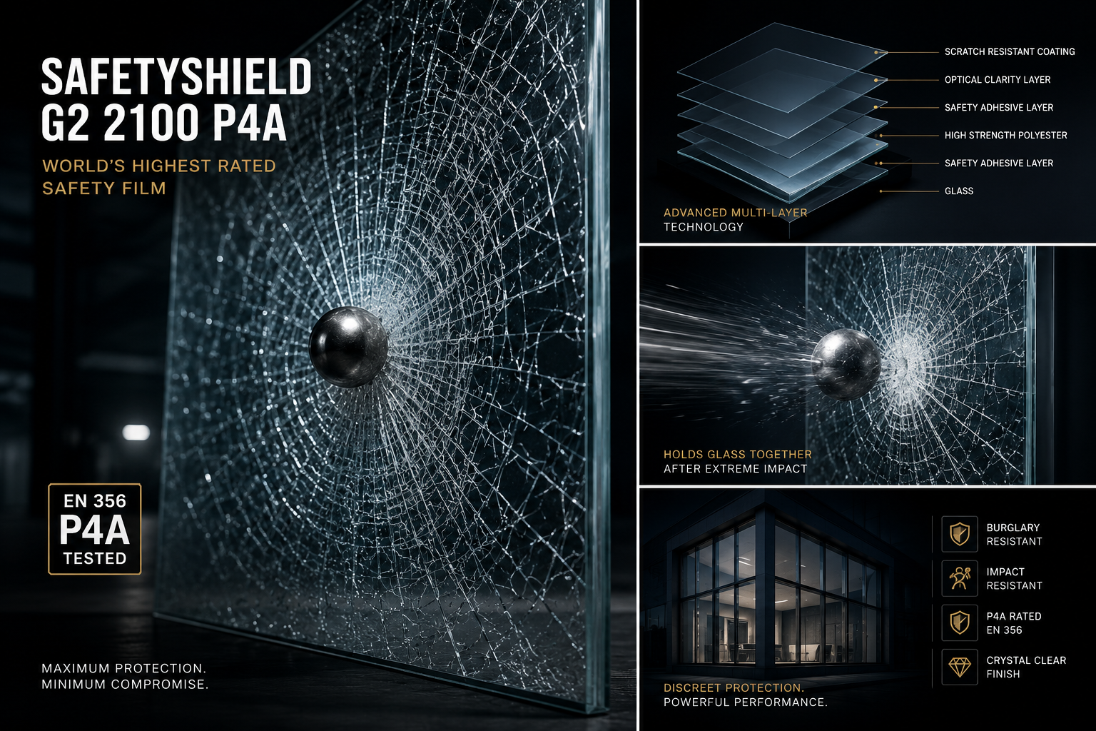 Safetyshield Madico SafetyShield G2 2100 P4A - Bilde 1